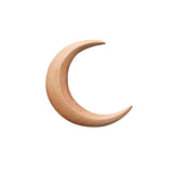 Wood Moon Crescent Shaped Hair Clip Hair Forks Ramadan Hair Decorate Barrettes Fashion for Women Girl Hairpin Hair Accessories