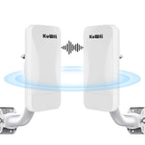 KuWfi 300Mbps Wifi Router Outdoor Wireless Bridge 2.4G Wireless Repeater Wifi Extender Point to Point 1KM With WAN LAN Port