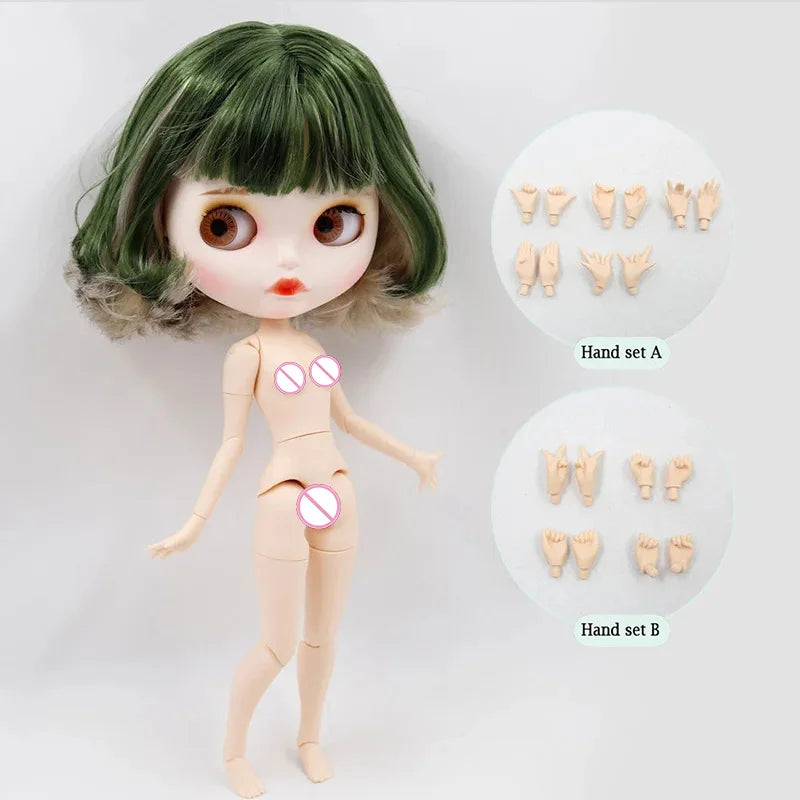 ICY DBS Blyth Doll Customized Joint 30cm Suitable For Dress Up By Yourself DIY Change 1/6 BJD Toy