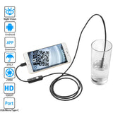 5.5 MM IP67 Waterproof Endoscope Camera 6 LEDs Adjustable USB Android Flexible Inspection Borescope Cameras for Phone PC