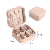 Portable Jewelry Storage Box 2023 New High-end Exquisite Large Capacity Travel Jewelry Bag Jewelry Box Organizer