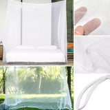 Camping Mosquito Net Indoor Outdoor Insect Tent Travel Repellent Tent Insect Reject 4 Corner Post Canopy Curtain Bed Hanging Bed