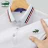 2023 High quality men's spring and summer new  polo shirt top, business leisure sports short-sleeved T-shirt s-5xl