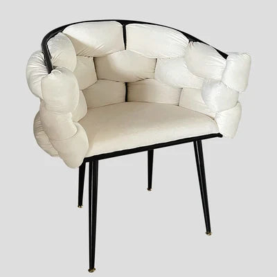 Nordic Ins Leisure Single Sofa Chairs Light luxury Net Red Girl bedroom Chair Nail Salon Makeup Chair Creative Bedroom Chair