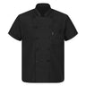 Adults Unisex Chef Shirt Women Mens Restaurant Work Shirt Uniform Stand Collar Chef Coat Canteen Hotel Cook Food Service Jacket