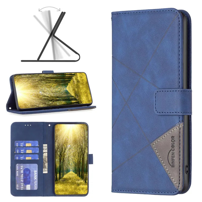 Wallet Flip Case For Samsung Galaxy A54 5G Cover Case on For Samsung A54 5G A 54 A54case Coque Leather Phone Protective Bags