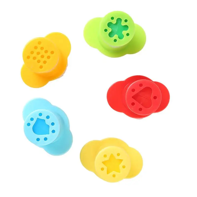 Color Play D0ugh Model Tool Toys Creative 3D Plasticine Tools Playdough Set Clay Moulds Deluxe Set Learning Education Toys