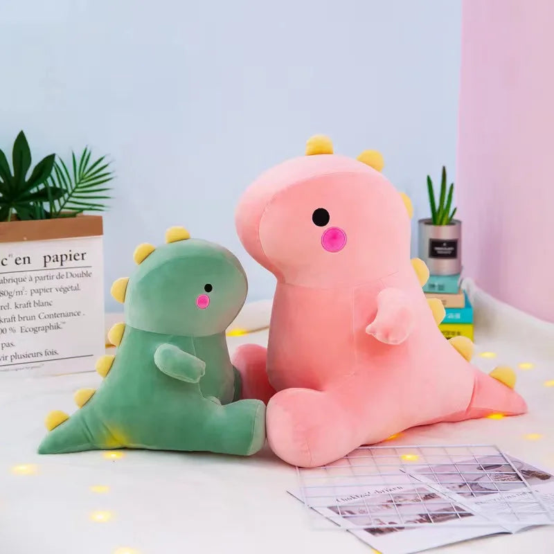 25/30cm Super Soft Lovely Dinosaur Plush Doll Cartoon Stuffed Animal Dino Toy for Boys Girls Hug Doll Sleep Pillow Home Decor