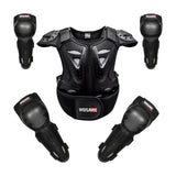 Youth child Motocross Motorcycle Gear Kids Youth Body Protector Vest Armor Jacket Chest Protection with elbow knee protection