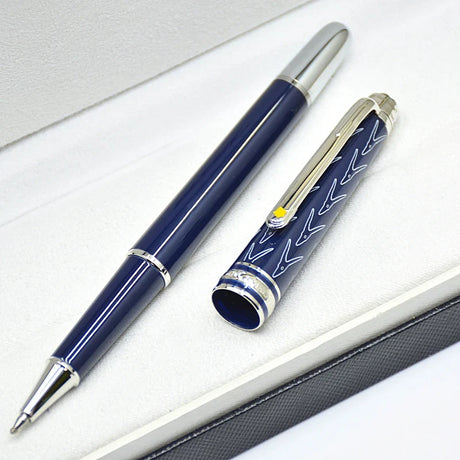 Special Edition Little Prince Rollerball Pen MB Blue 163 Ballpoint Pen Fountain Pens Writing Office Supplies With Serial Numbe