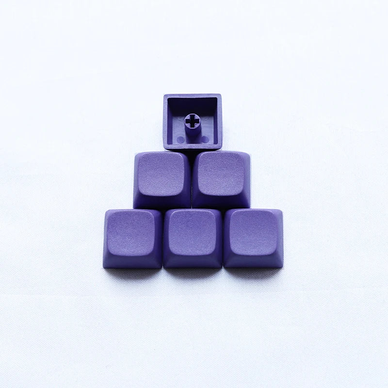 XDA 1u Keycaps Blank Thick PBT Material for Gateron Kailh Cherry MX Switches of Mechanical Keyboards DIY