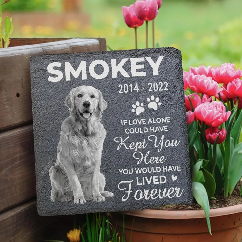 Custom Pet Memorial Stones Pet Grave Stones Personalized Dog Memorial Gifts for Loss Memorials & Funerary Support Dropshipping