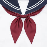 Japanese School Girl Cosplay Anime Sailor Suit Bow Tie Bowknot Neckties JK Girls Bowtie Sailor Uniform Collar Ties Sexy Clubwear