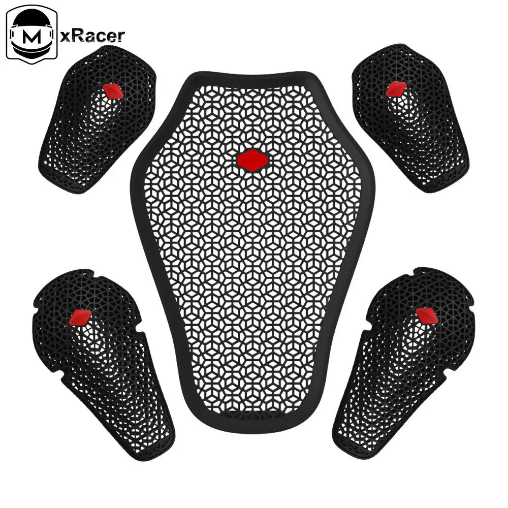 CE Level 1 Moto Cross Motorcycle Back Elbow Knee Shoulder Jacket Insert Gear Armor Motocross Racing Protect Protection Protector