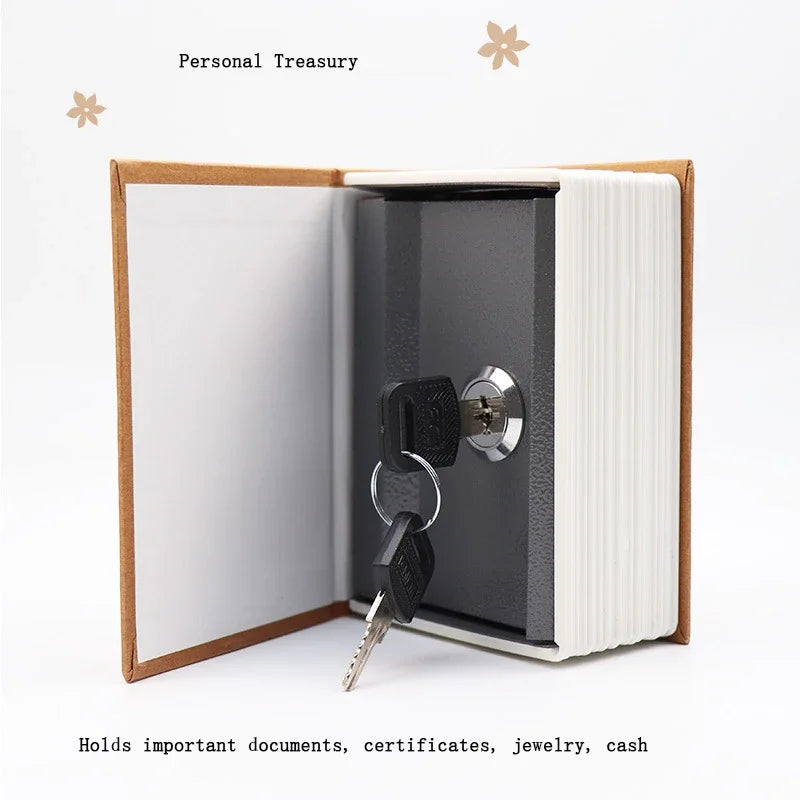 Dictionary Mini Book Safe Security Key Locker Money Hidden Secret Safe Key Safe Box Cash Money Coin Storage Jewellery Lock Box