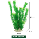 24-52cm Large Aquarium Plants Plastic Grass Fish Tank Decor Artificial Fake Water Plant Ornaments Aquarium Accessories