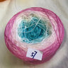 300g Cake Gradient Color Crocheted Shawl Blanket DIY Hand Knitted Cotton Blended Yarn