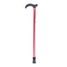 Adjustable Walking Stick Cane 2 Section Stable Anti-Skid Anti Shock  Crutch for Old Man Hiking