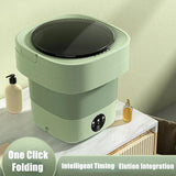 Mini Foldable Washing Machine Portable Mini Socks Underwear Panties Washing Machine Big Capacity 3 Models With Spinning Dry