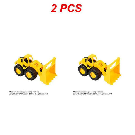 1/2PCS Kids Engineering Truck Car Toy Snow Beach Play Sand Toys Children Gifts Toys For Seaside Play Sand Snow Excavator