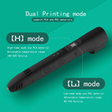 Innovative QCREATE 3D Pen with LCD Display, Adjustable Temperature & Speed, Includes 100m of PLA/PCL Filament