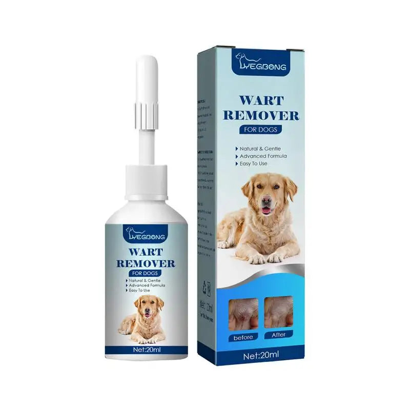 Natural Dog Wart Remover Dog Ear Drops Painless Treatments Against Moles Cleaning Care For Pet Dog Litter & Housebreaking