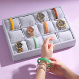 Flannelette bracelet jewelry set jewelry display shelf bracelet hand hand watches receive tray jewelry display props