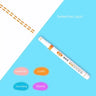 1/6Pcs/set Kawaii Flowers Line Shaped Highlighter Pens Roller Tip Curve Liner Marker for Writing Journaling Drawing Stationery