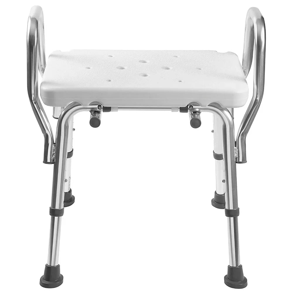 Shower Chair, 16-20"H, 19 x 13 Seat, 350 lb Capacity  Seat   Stool  Bathroom Chair   Furniture