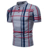 Mens Luxury Clothing Plaid Polo Shirt Golf Tops Wear Summer Classic Casual Short Sleeve Tee Shirt Men Jerseys Camisa Masculina