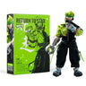 21cm Anime Warrior Doll Action Figurine Model Toys Kits Short Hair  Action Figure Figurine PVC Collection Model Doll Toys