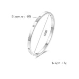 Cuff Bracelets Fashion Jewellery Accessories Bangles  Charm Stainless Steel Bracelet For Women