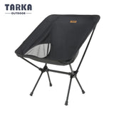 TARKA Foldable Camping Chairs Set Lightweight folding Chair Ultralight  Backpacking Moon Chairs for Garden Picnic Beach Fishing