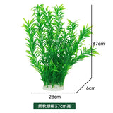 24-52cm Large Aquarium Plants Plastic Grass Fish Tank Decor Artificial Fake Water Plant Ornaments Aquarium Accessories