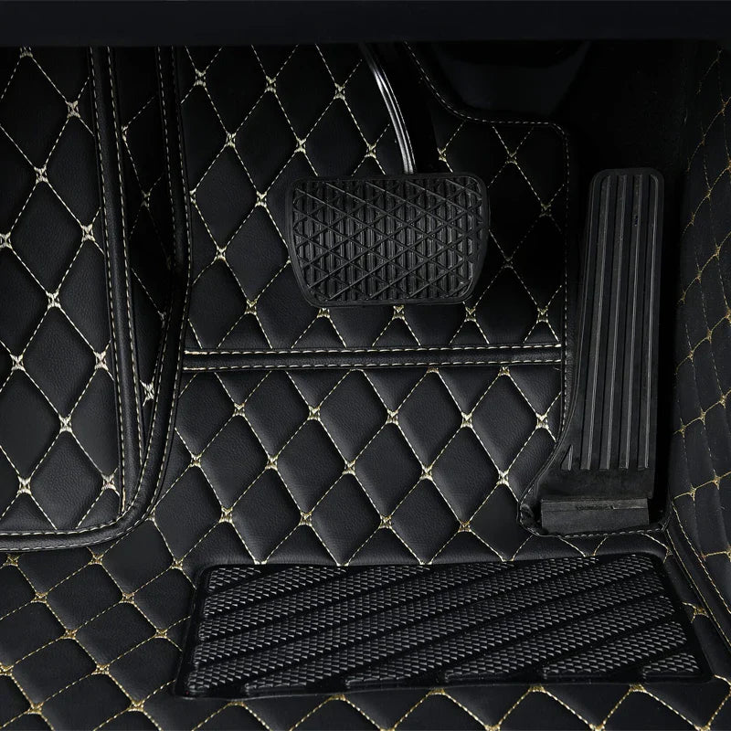 Car Floor Mat For Audi A3 8P 2004~2010 DropShipping Center Interior Accessories 100% Fit Leather Carpets Rugs Foot Pads