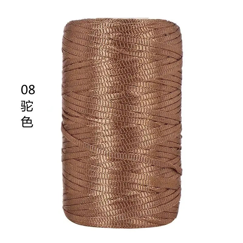 100g Summer Crochet Yarn 3mm Cord Line Hat Thread For Hand Knitting Diy Hat Shoe Shawl Bag