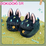 Zhongli/Hutao/Xiao/Scaramouche/Neuvillette Cosplay Shoes Game Genshin Impact DokiDoki-SR Fluffy Plush Slippers