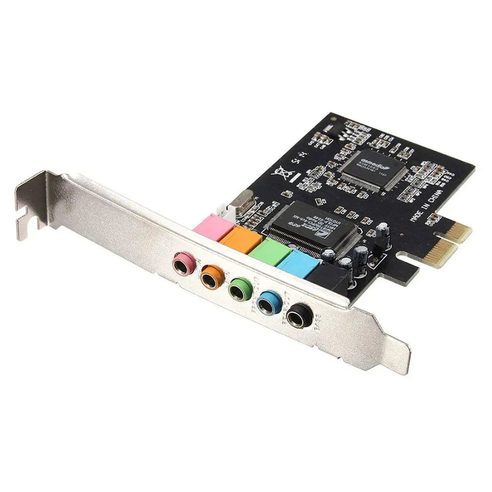 PCI Express PCI-E 5.1 Ch 6 Channel PCIE Audio Digital Sound Card Adapter CMI8738 CMI8738 Audio Sound Card Dropshipping