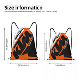 Ready To Race Enduro Moto Cross Drawstring Bags Football Backpack Gym Sackpack Motocycle Bike String Bag for Exercise