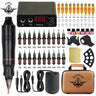 Professional Tattoo Machine Kits Rotary Tattoo Machine Pen Cartridges Needles Permanent Makeup Machine Tattoo Beginner Body Art