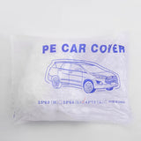 Disposable Transparent Car Clothing Cover Dustproof Rainproof Transparent Paint Dustproof Plastic PE Film Rainproof Car Cover