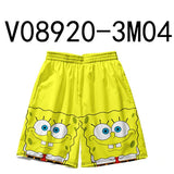 Anime Patrick Star shorts Boys Sports Shorts Fitness Basketball Beach Pants Squidward Tentacles Travel College Casual Gym shorts