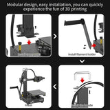 Tronxy 3D Printer CRUX 1 FDM Smart Filament Sensor Self-assemble Proximal Direct Extrusion DIY 3d Printer Kit 180*180*180mm