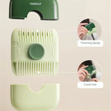 2 In 1 Baby Hair Cut Hairdressing Comb Trim Bangs And Broken Hair Bangs Trimmer Manual Portable Children's Hair Clipper