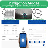 Garden WiFi Wireless Smart Water Timer Remote Controller Phone Home Greenhouse Outdoor Irrigation Automatic Kit Built-in Gateway