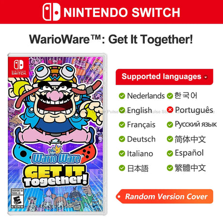 WarioWare Get It Together Nintendo Switch Game Deals 100% Official Physical Game Card Action Party Genre for Switch OLED Lite