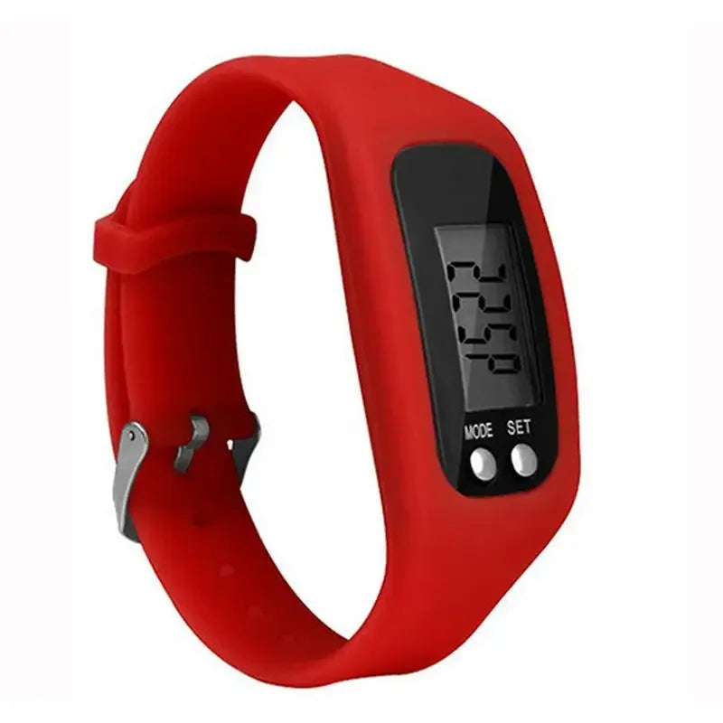 2022 Hot Sale New Battery Multifunctional 6 Colors Digital LCD Pedometer Running Calories Walking Distance Counter