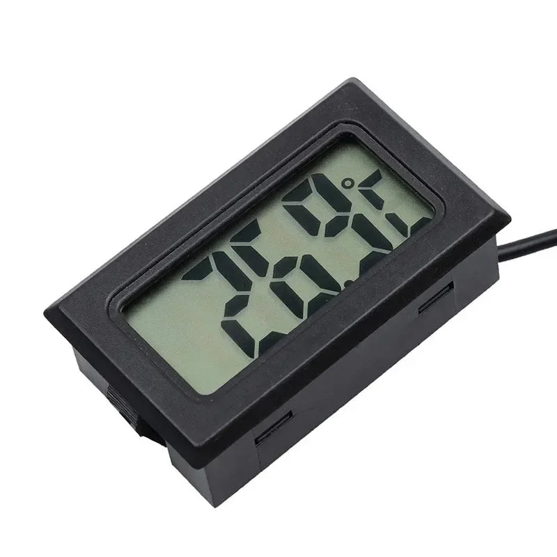 Mini Temperature Sensor LCD Car Digital Thermometer Hygrometer Temperature Indoor Outdoor Humidity Meter Gauge Instruments