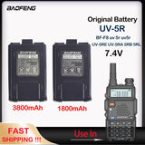 BAOFENG Battery BL-5 Li-ion 1800mAh Battery 3800mAh Battery For UV5R UV 5R Walkie Talkie Two Way Radio Accessory