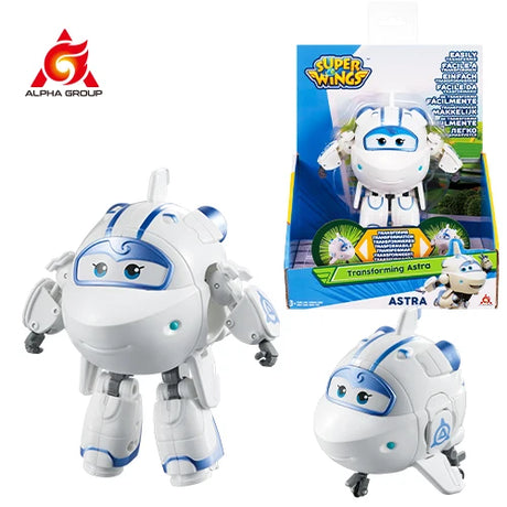 Super Wings 5 Inches Transforming Jett Dizzy Donnie Deformation Airplane Robot Action Figures Transformation Animation Kid Toys